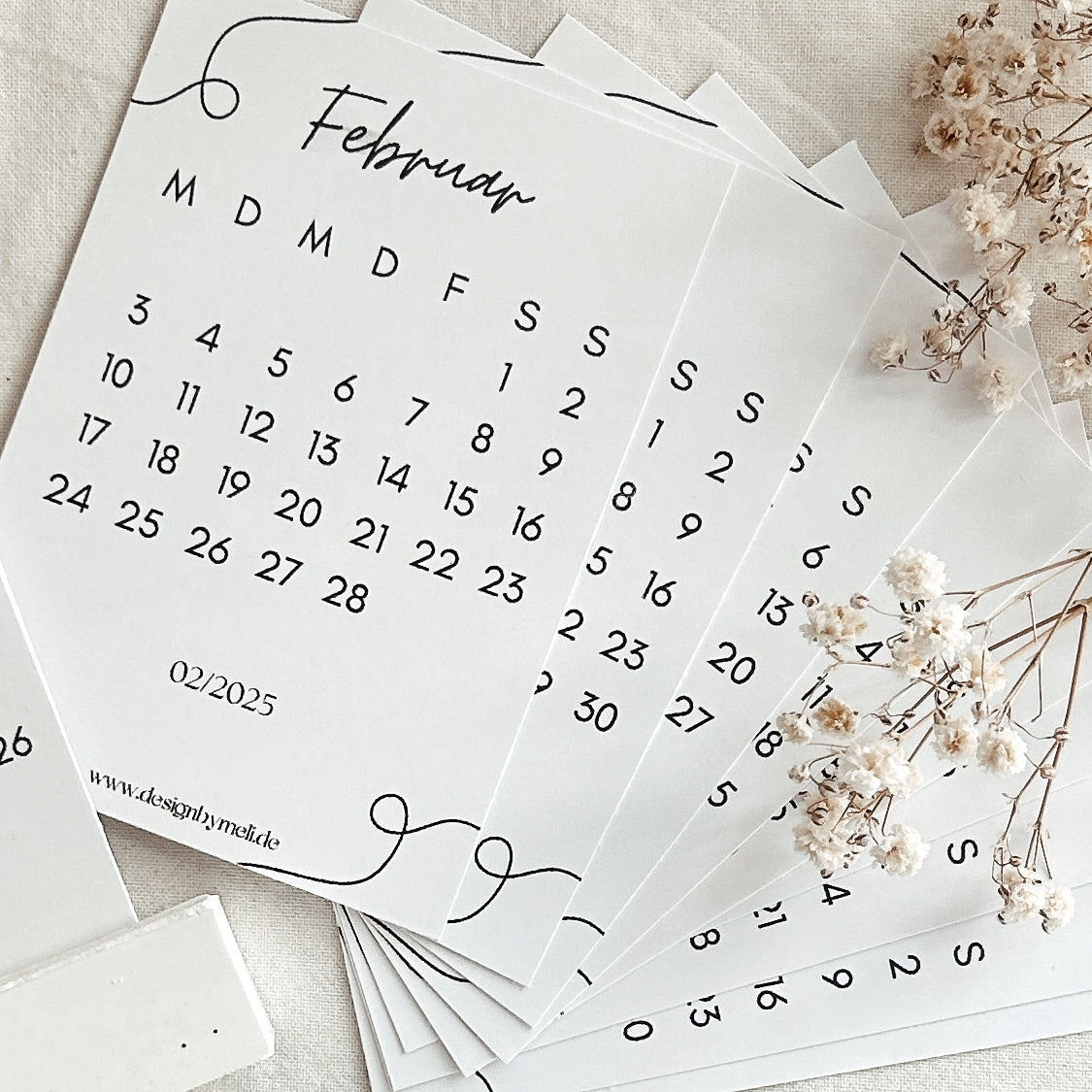 Tischkalender 2025