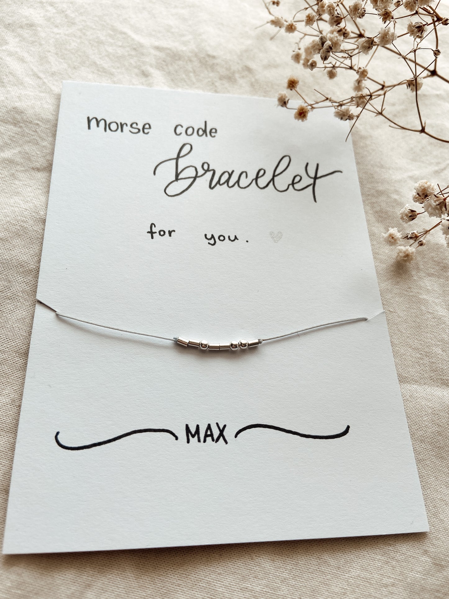Morse Code - Armband