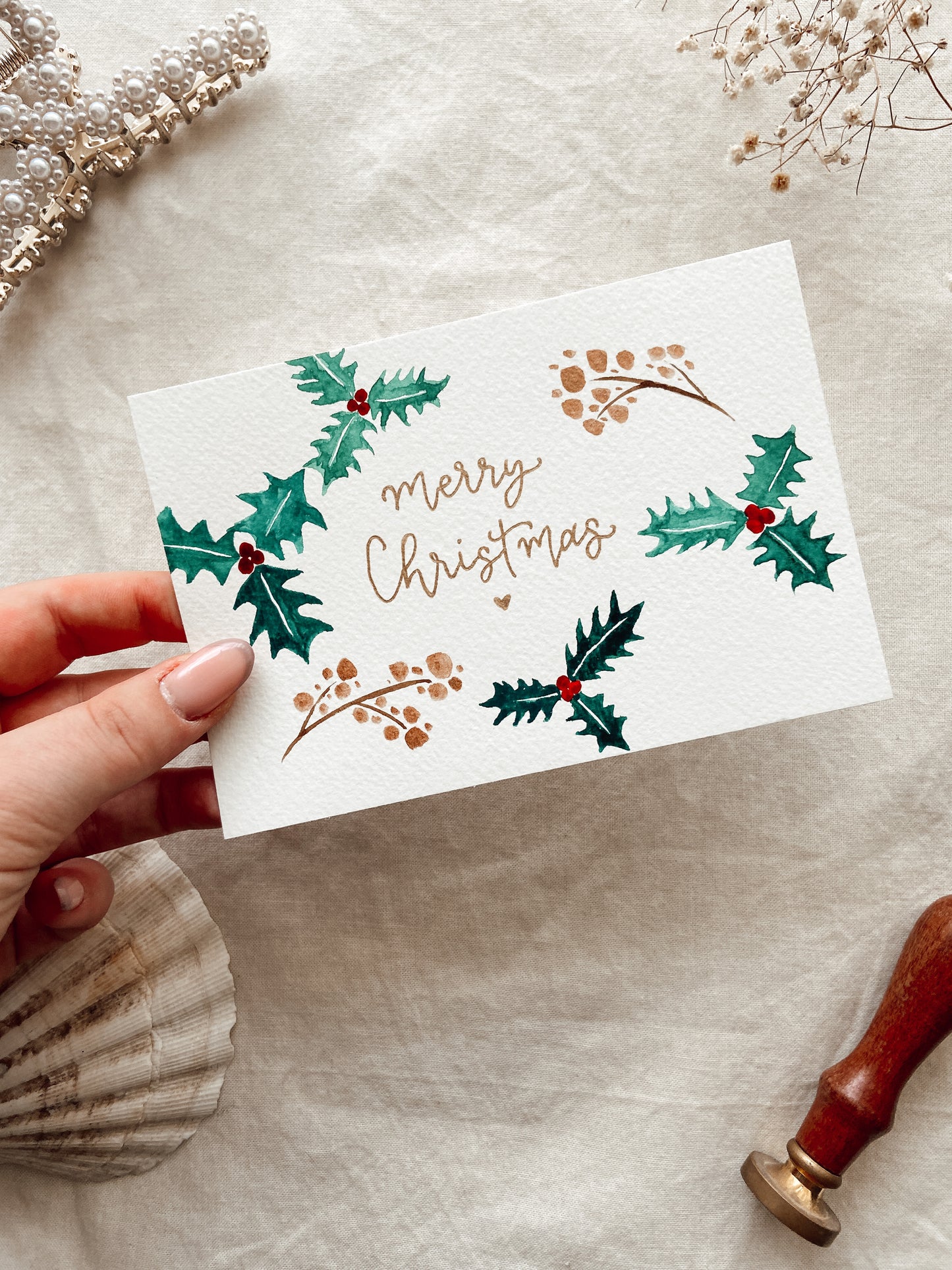 Merry Misteltoe - Karte