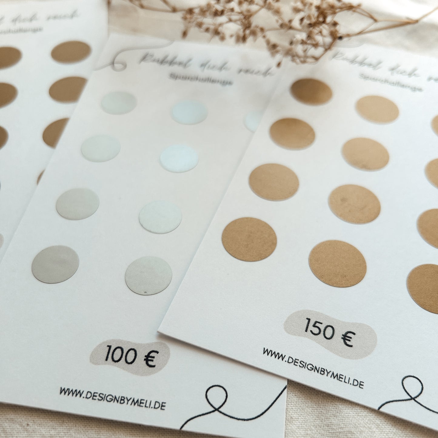 Sparchallenge Rubbel Dich reich