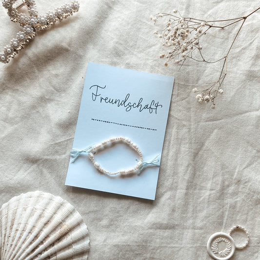 Morse Code - Armband Pearl Edition