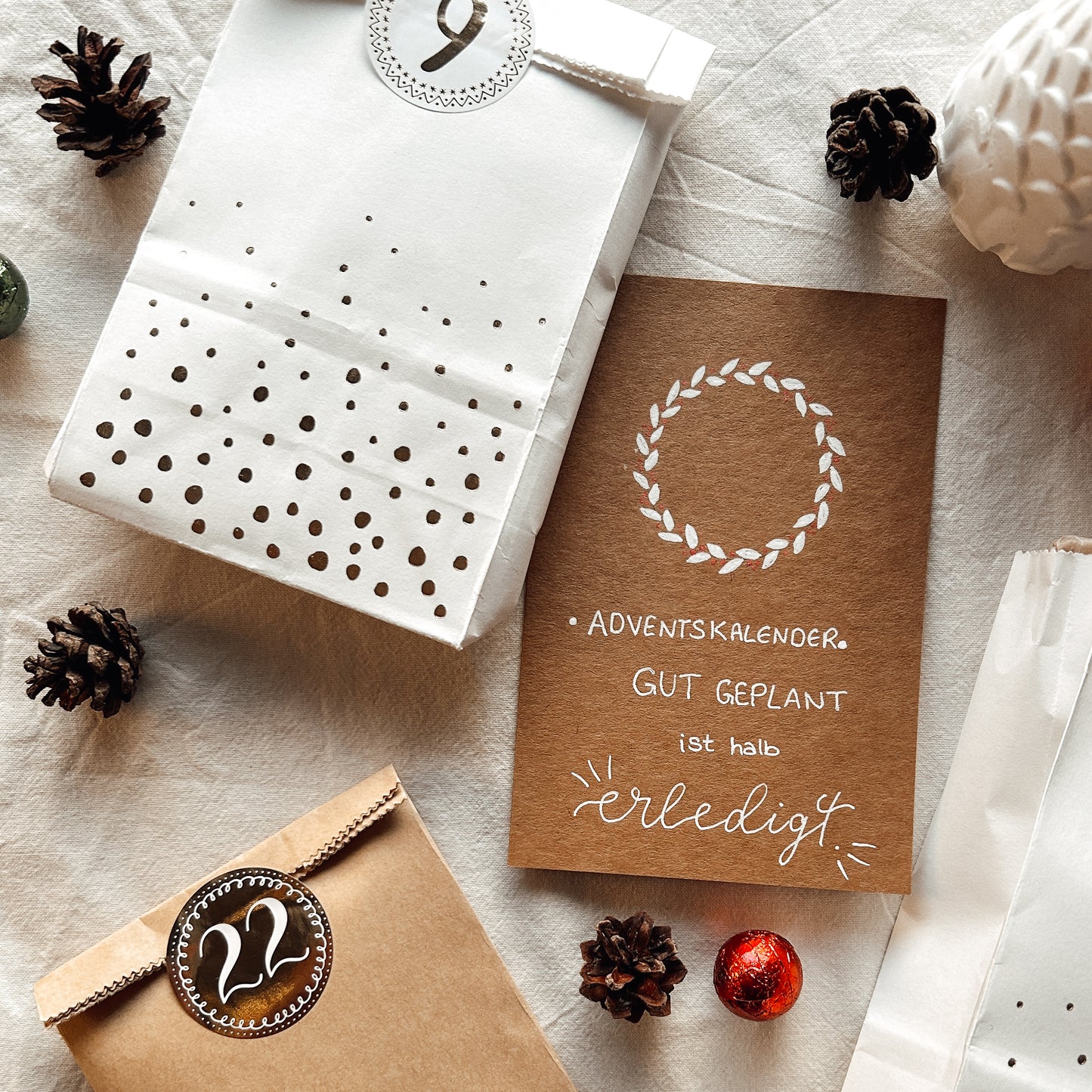 Adventskalender - Gut geplant ist halb erledigt