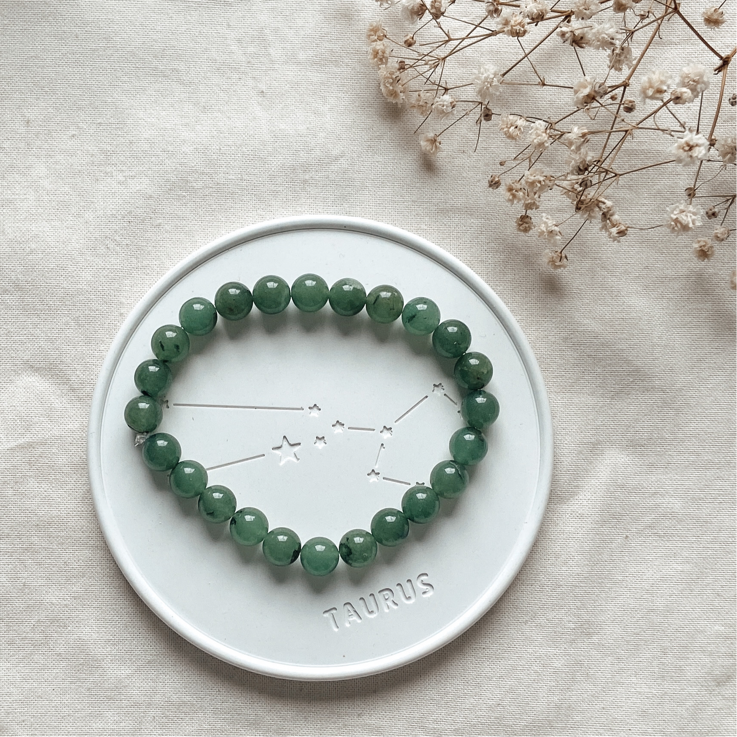 Aventurinkugel - Armband