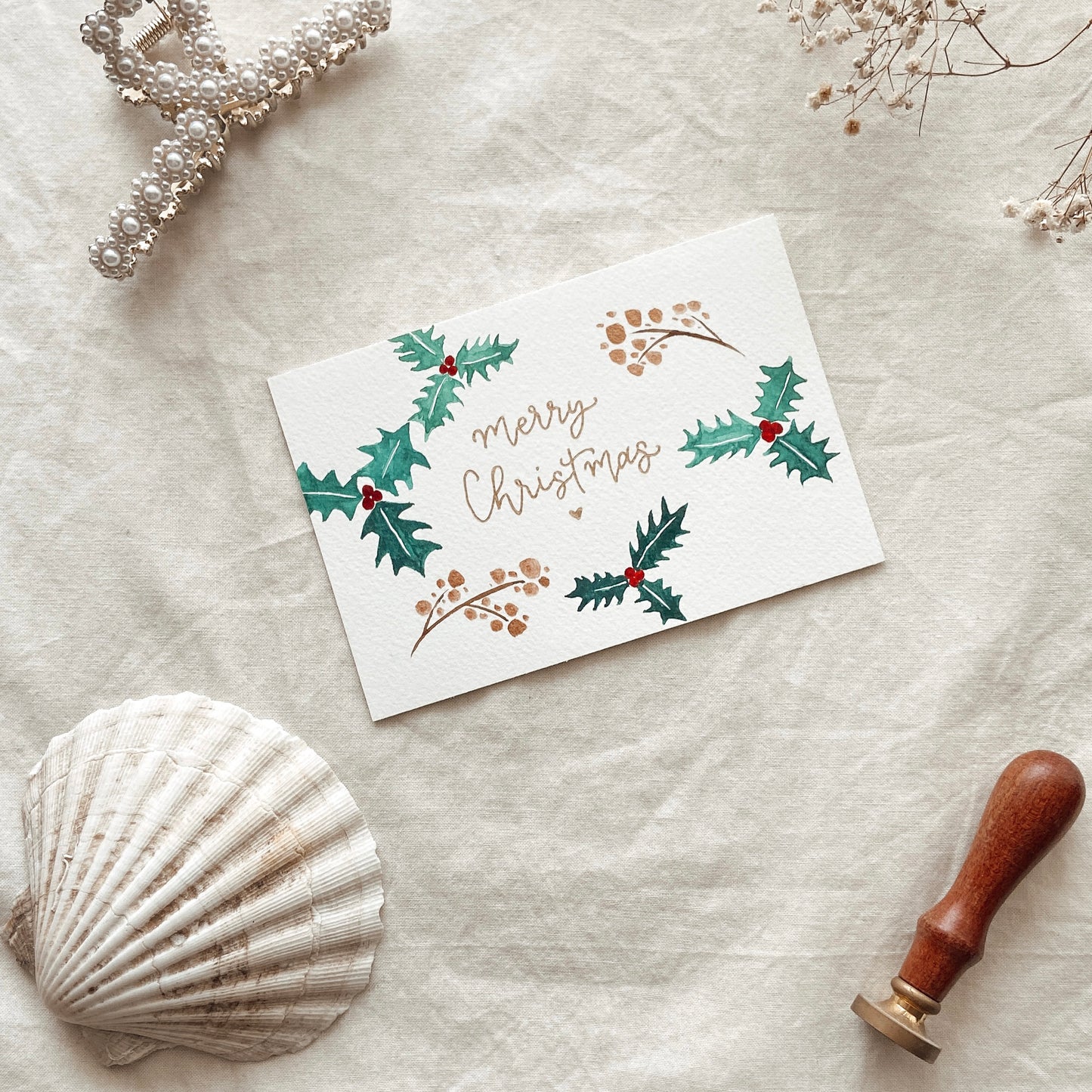 Merry Misteltoe - Karte