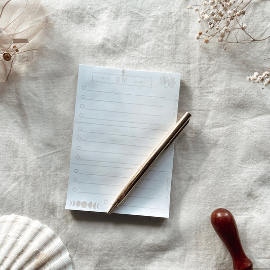 Shopping Liste - Block