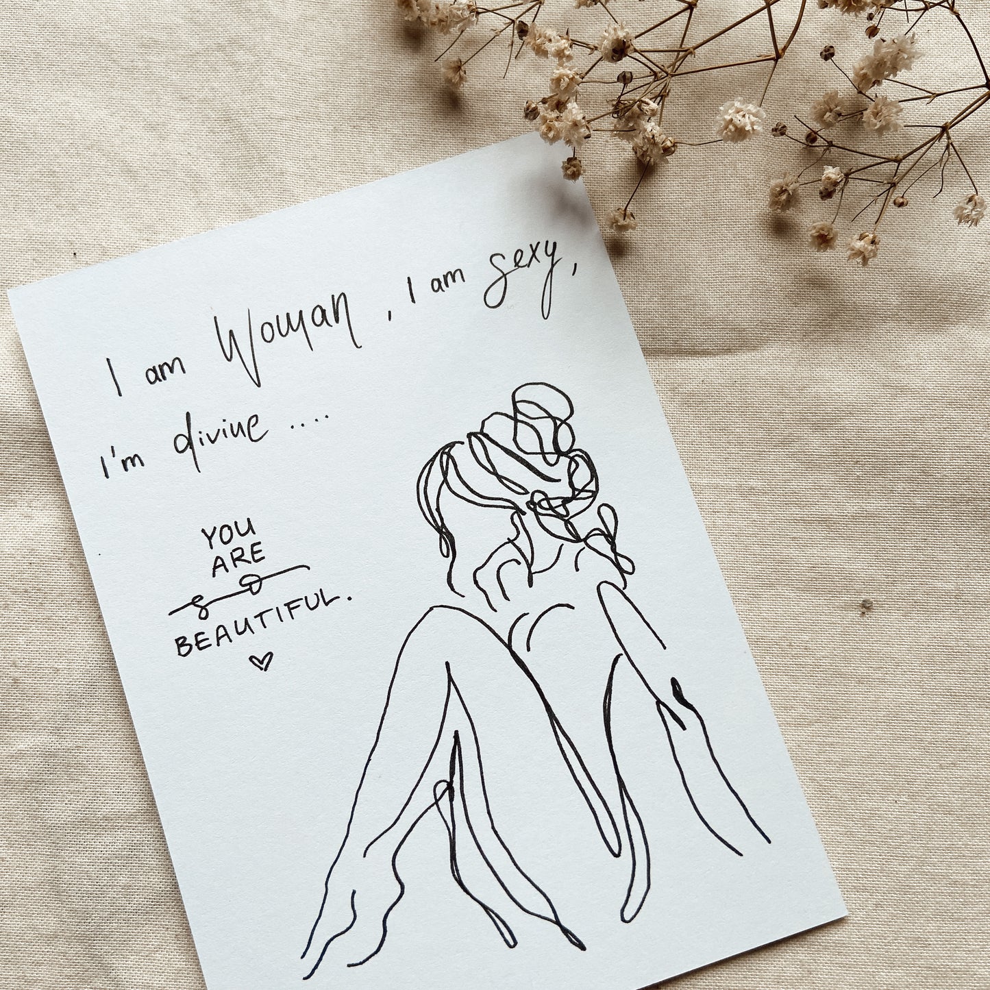 I am Woman - Karte
