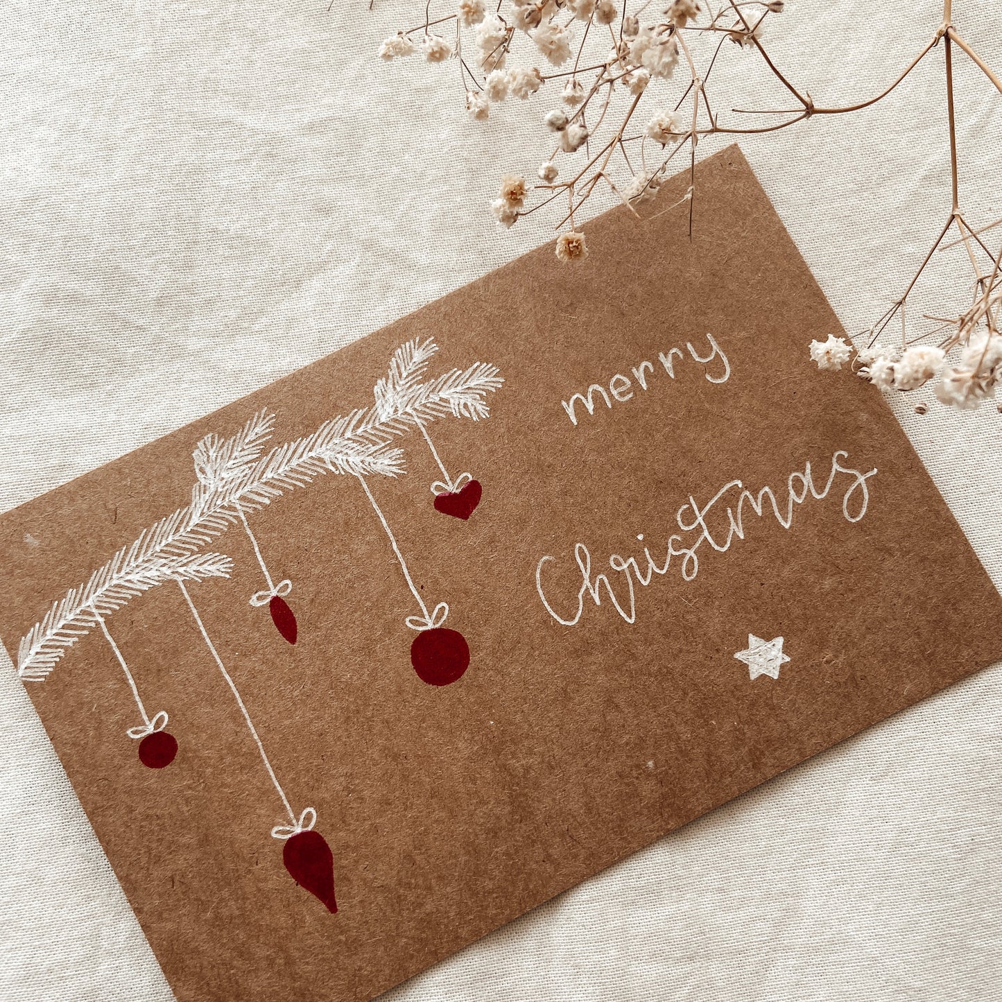 Merry Christmas - Karte