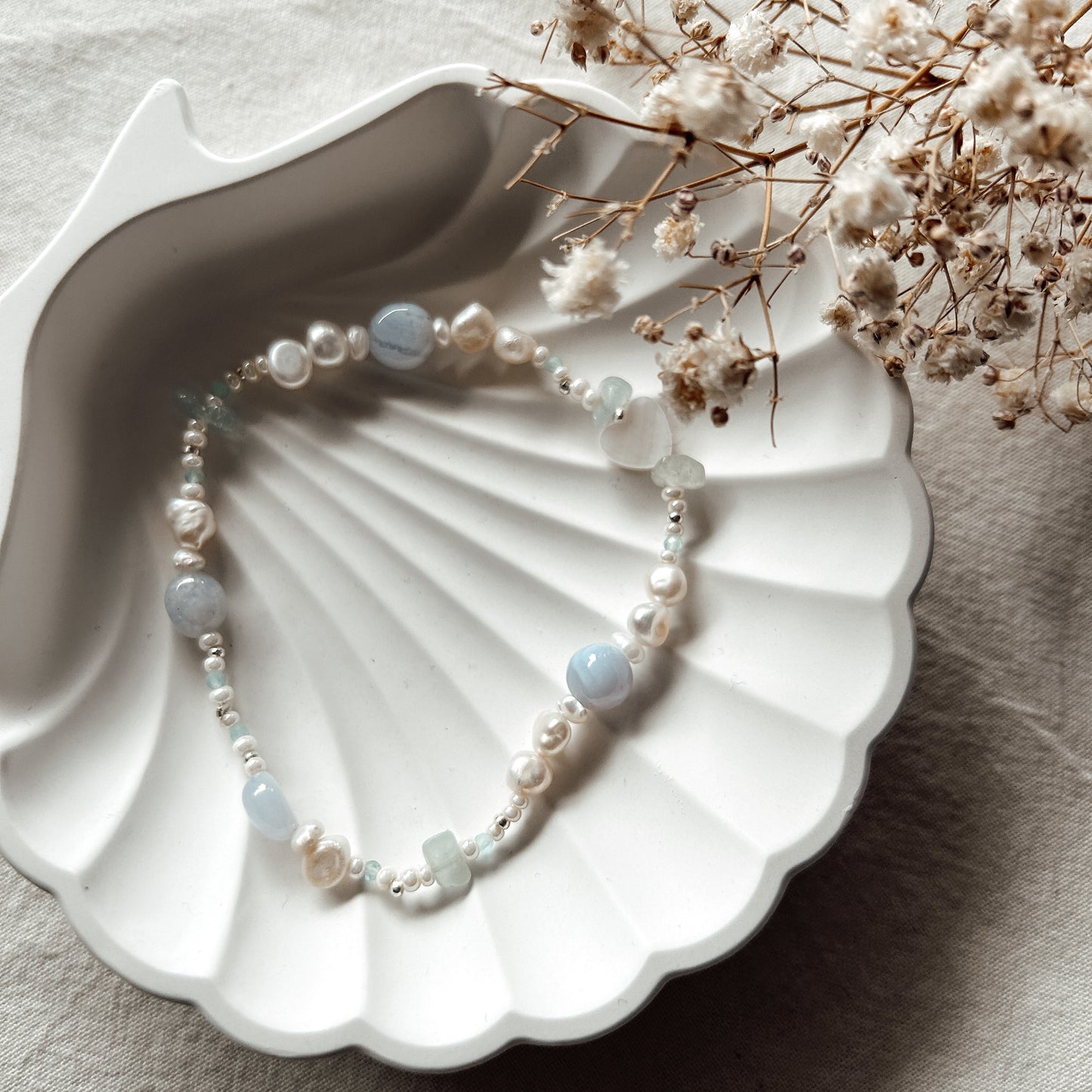 Ästhetische Muschelschale