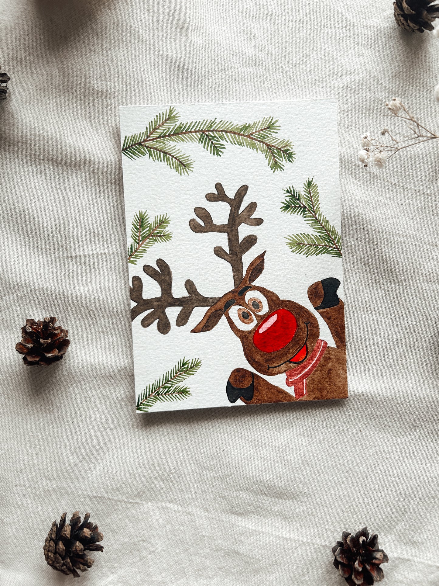 Rudolph Aquarellkarte