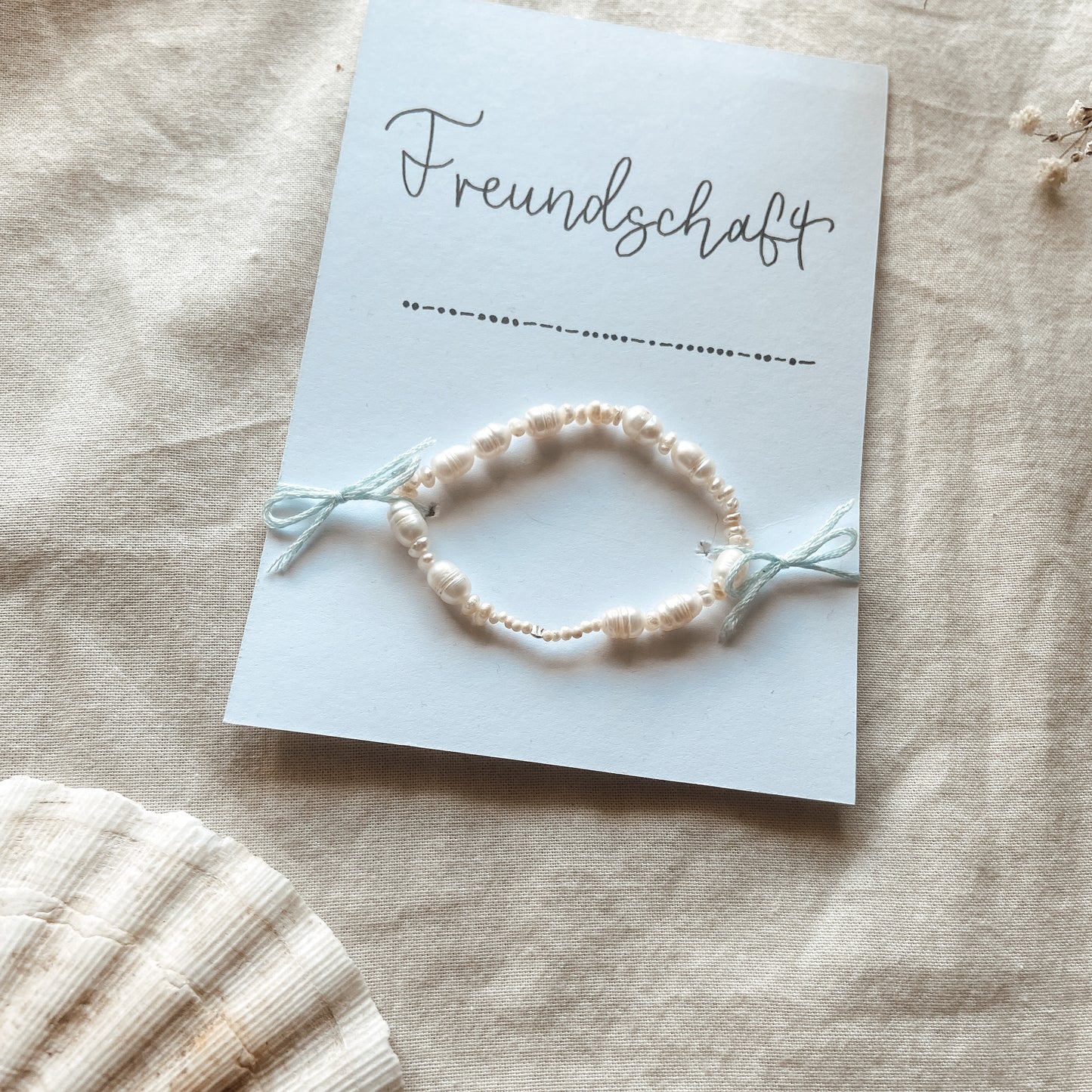 Morse Code - Armband Pearl Edition