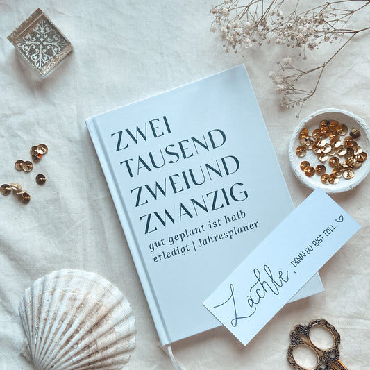 Lächle denn du bist toll - Lesezeichen