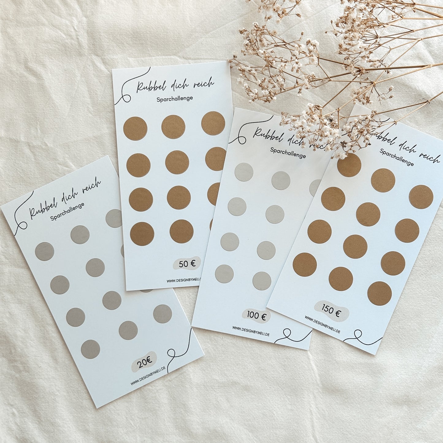 Sparchallenge Rubbel Dich reich